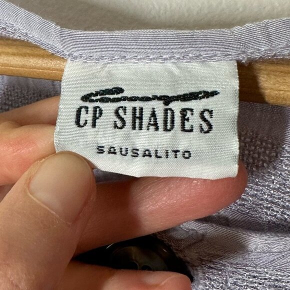 VINTAGE  CP Shades Lilac Button Front Cardigan Top Size Small - Picture 4 of 6
